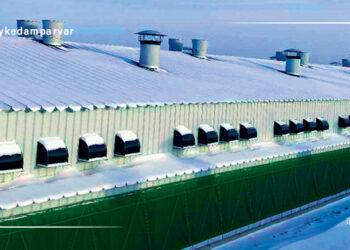 گرمایش سالن مرغداری